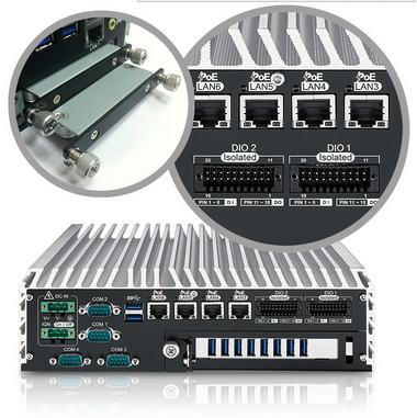 超恩推出ECS-9700系列 四核第6代英特尔处理器驱动的高性能无风扇嵌入式系统